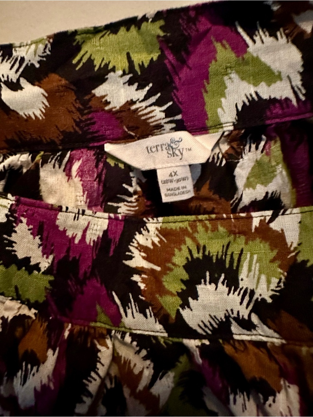 Women's Boatneck Ruffled Short Sleeve - Picture 3 of 4